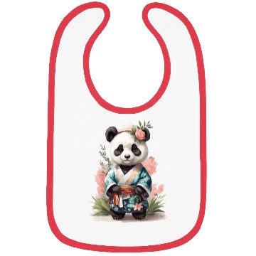 Discover Kawaii Baby Panda Japanese Style Bibs