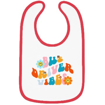 Discover Bus Driver Vibes, Back To School Bibs