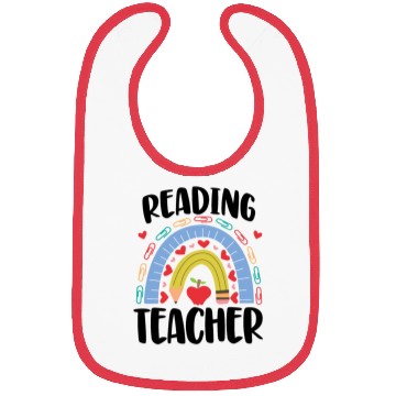Discover Reading Teacher Bibs