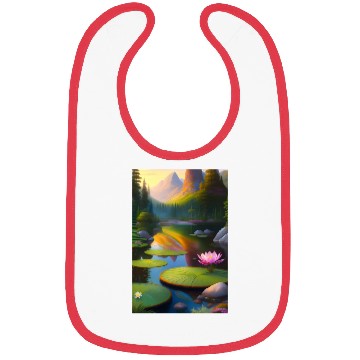 Discover Tropical flower garden 1 Bibs