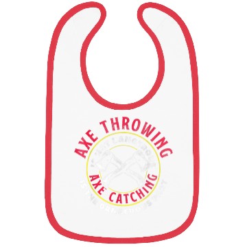 Discover Axe Hatchet Throwing Ax Thrower Axe Catching Funny Bibs