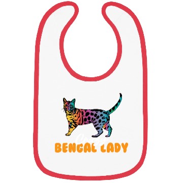 Discover Crazy Bengal Lady Bengal Bibs