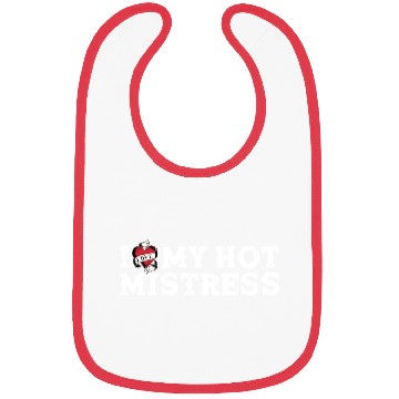 Discover I Love My Hot Mistress - I Heart My Mistress Bibs