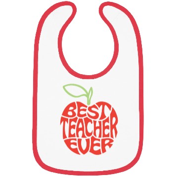 Discover Best teacher ever Bibs