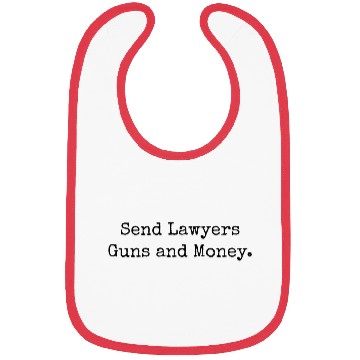 Discover Send Lawyers Guns And Money Bibs