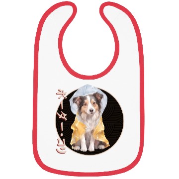 Discover Japanese Border Collie Puppy Bibs