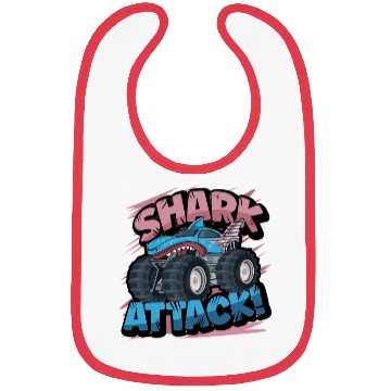 Discover Monster Truck Shark Attack Week 2023 Bibs