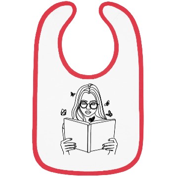 Discover book aesthetic Bibs