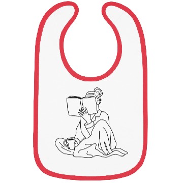 Discover book aesthetic Bibs