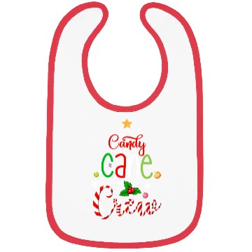 Discover Candy Cane Crew Funny Christmas Candy Lover X Mas Bibs