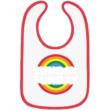 Discover Vintage Sunday Funday Bibs
