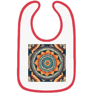 Discover Mandala design Bibs