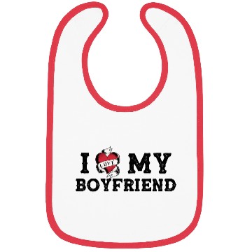 Discover I Love My Boyfriend - I Heart My Boyfriend Bibs