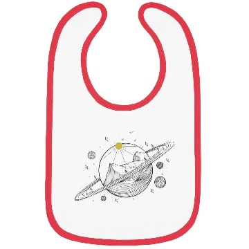 Discover Mountain Space Bibs