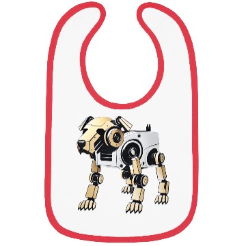 Discover robot dog Bibs