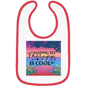 Discover Going to Therapy is Cool: Normalize Mental Health Bibs