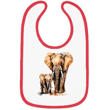 Discover Strong Elephant with Elephant Kid for a Elephant Bibs