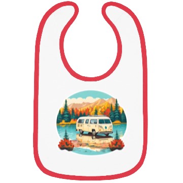 Discover A Camper Van Bibs