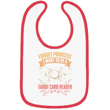 Discover Forget Princess Retro Fortune Telling For Tarot Bibs