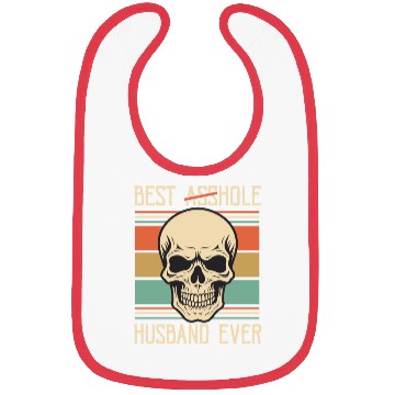 Discover Vintage Best Asshole Husband, Husband png, bride Bibs