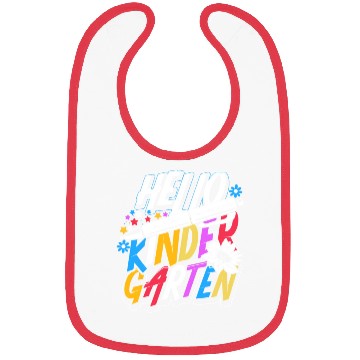Discover Hello Kindergarten First Day of Kindergarten Bibs