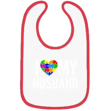 Discover I Love My Husband Bibs