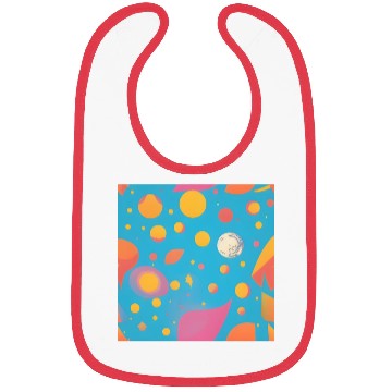 Discover galaxy nebula draw abstract Bibs