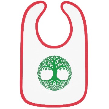 Discover Pagan Celtic Wiccan As Above So Below Green Tree Bibs