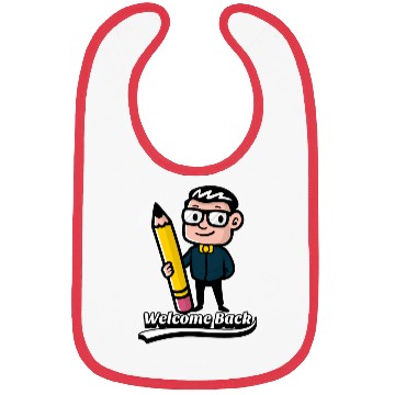 Discover Welcome Back To School Bibs