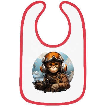 Discover Monkey in the Sky: Drone Commander Bibs