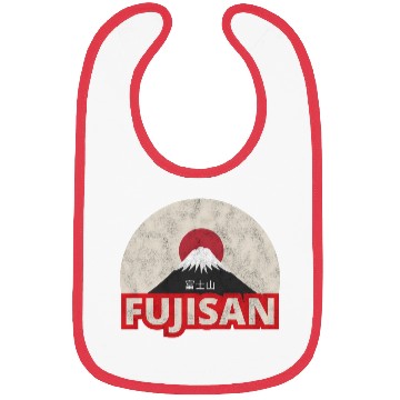 Discover Japan Tokyo Mount Fuji Fujisan Bibs