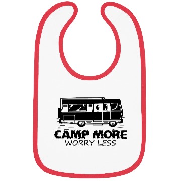 Discover Camp more worry less Bibs