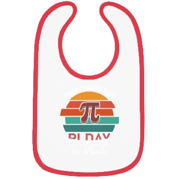 Discover Happy Pi Day Mathematic Math Teacher Vintage Bibs