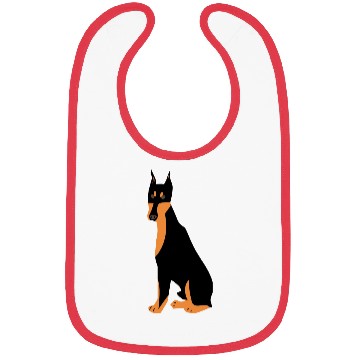 Discover Doberman dog Bibs