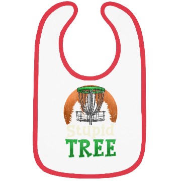 Discover Stupid Tree Disc Golf T Funny Frisbee Golf Bibs