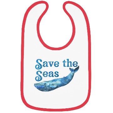 Discover Save The Seas And Oceans Save The Planet Blue Bibs