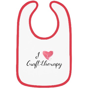 Discover I love craft-therapy Bibs