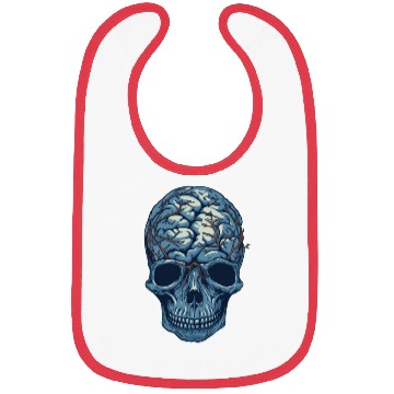 Discover Psychology Psychologist Skull Bibs