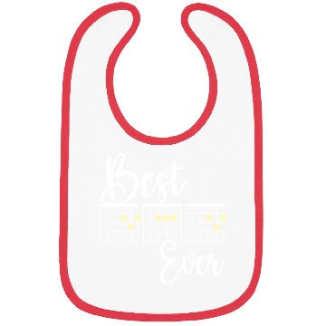Discover Best Dad Ever Guitar Dad Bibs