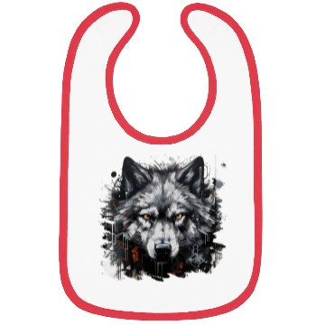 Discover The Lone Wolf. Urban Hunter, Graffiti Style. Bibs