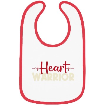 Discover Heart Warrior Bibs-Heart Surgery Gift-Survivor