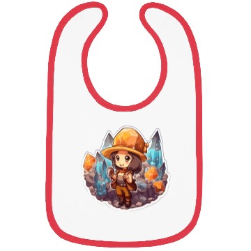 Discover Crystal Miner Co Vintage Cartoonish Bibs