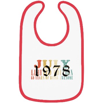 Discover July 1978 Anniversary July 1978 July Bibs