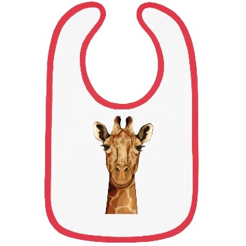 Discover Giraffe Head Bibs