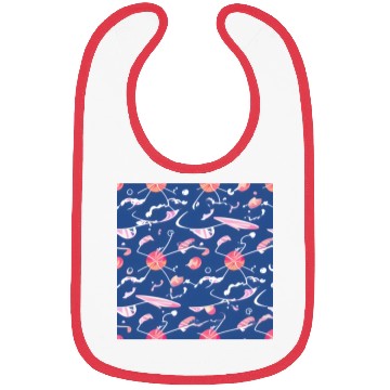 Discover Galaxy nebula art Bibs