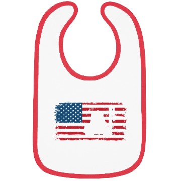 Discover Forklift Driver Usa Flag Bibs