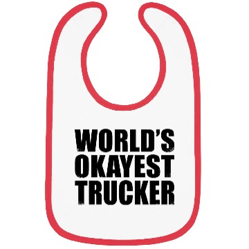 Discover World s Okayest Trucker Grunge Truck Driver Bibs