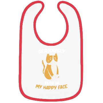 Discover Seriously! This is my happy face Bibs