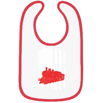 Discover US Patriotic Railroader Bibs