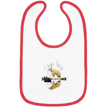 Discover Bear Animal Grizzly Natures Bibs